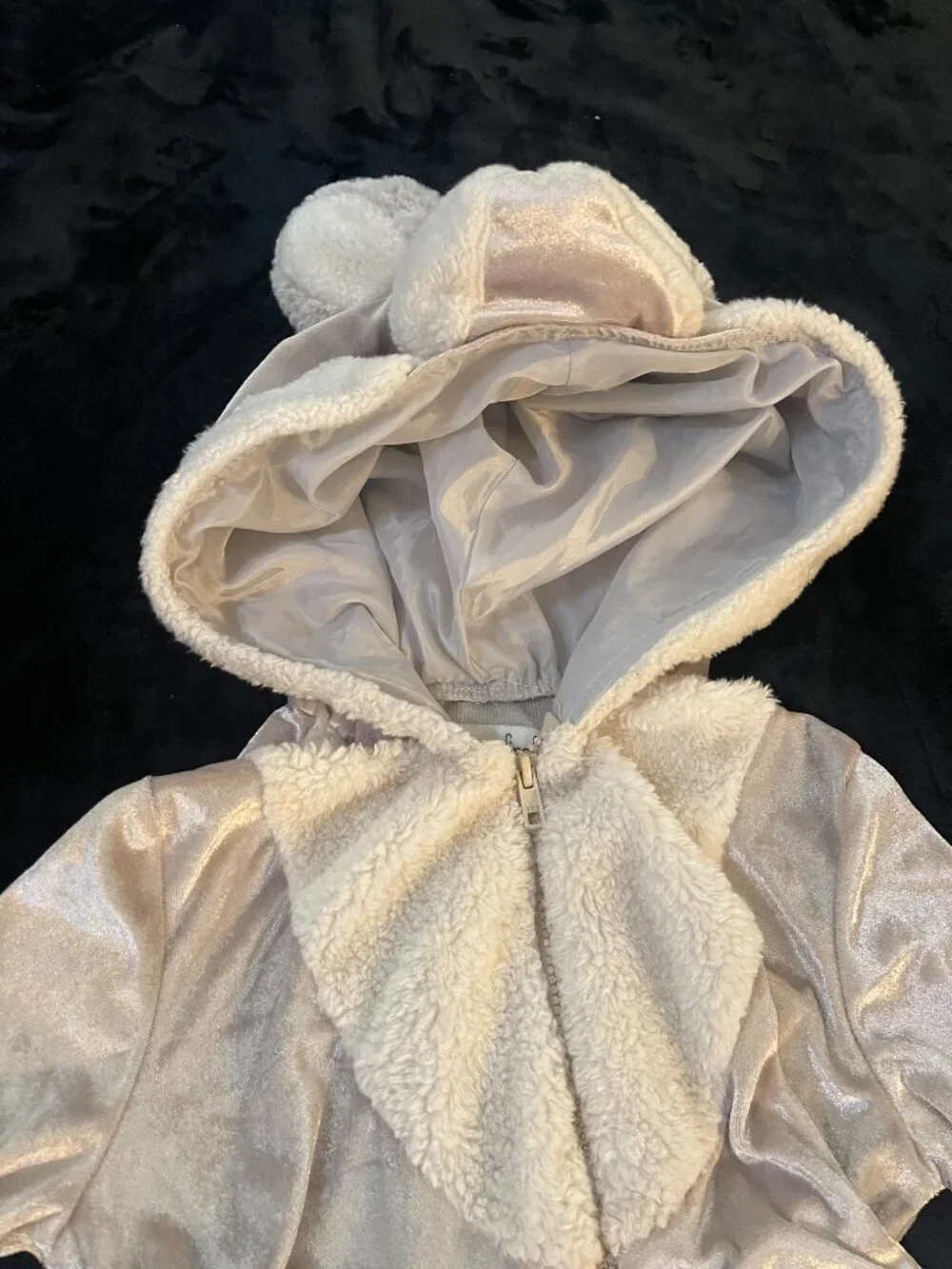 Chasing Fireflies silver fox dress costume in girls size 8 🦊